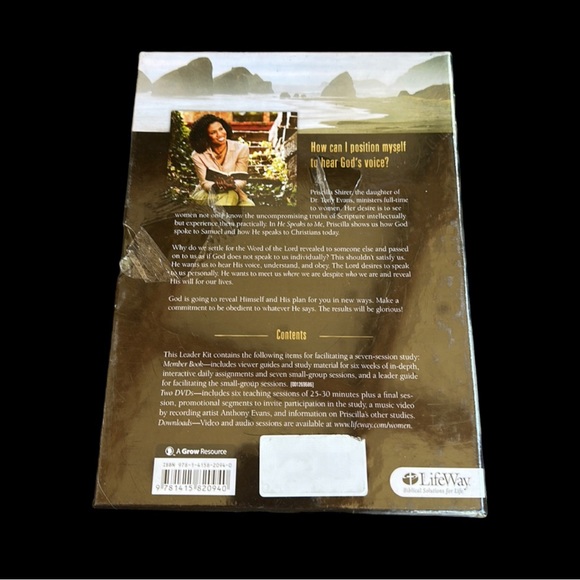Bible Study- unopened leader kit for “He Speaks to Me” by Priscilla Shirer - Picture 3 of 5